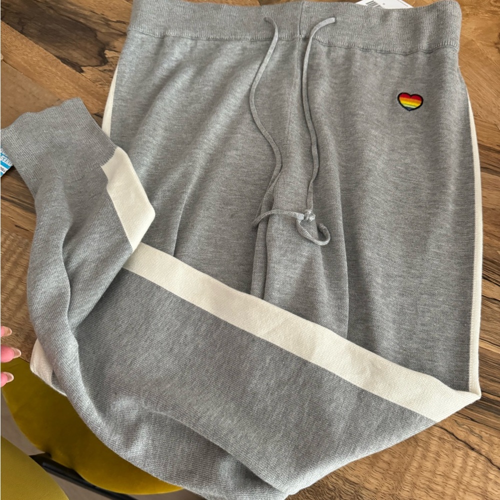Spiritual gangster Heart Slim Sweater Jogger